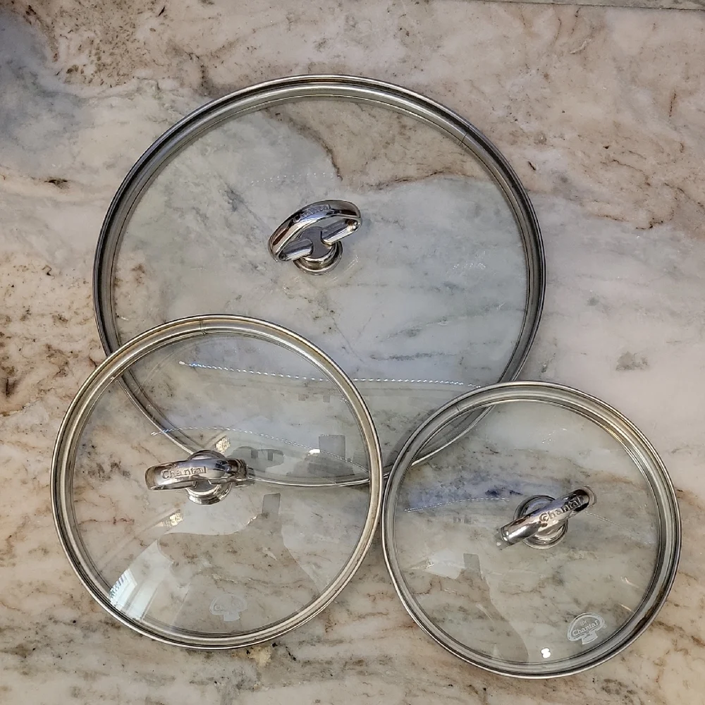 Chantal Replacement 3 Glass Lids
